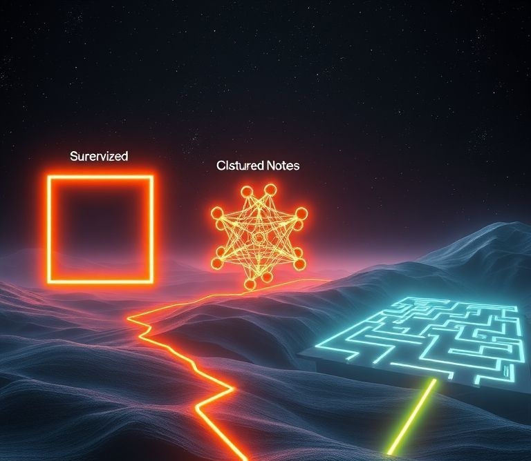 Los 3 tipos de ML: ¿Con profesor, sin profesor, o aprendiendo a golpes?